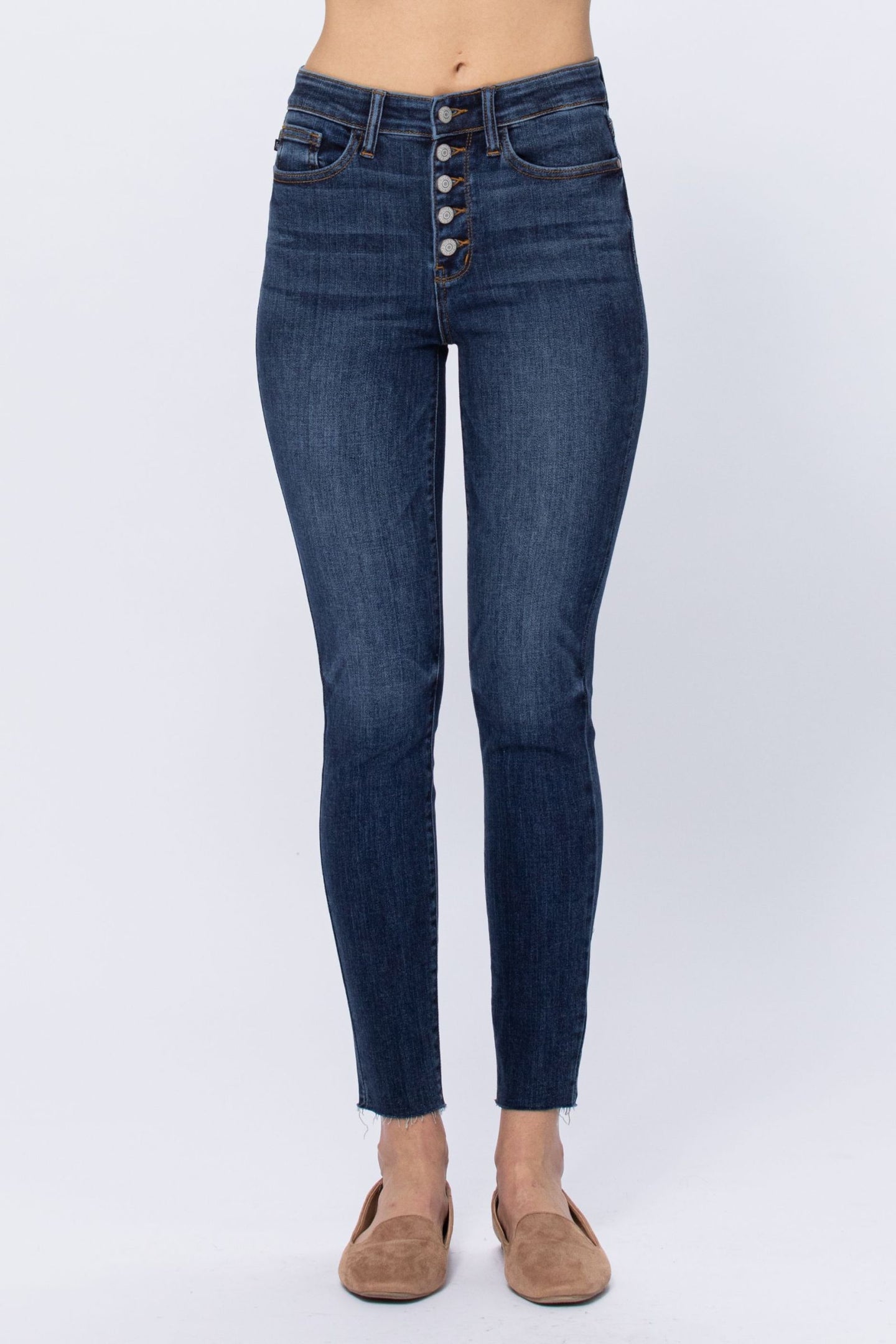 Judy Blue 5 Button Skinny Jeans