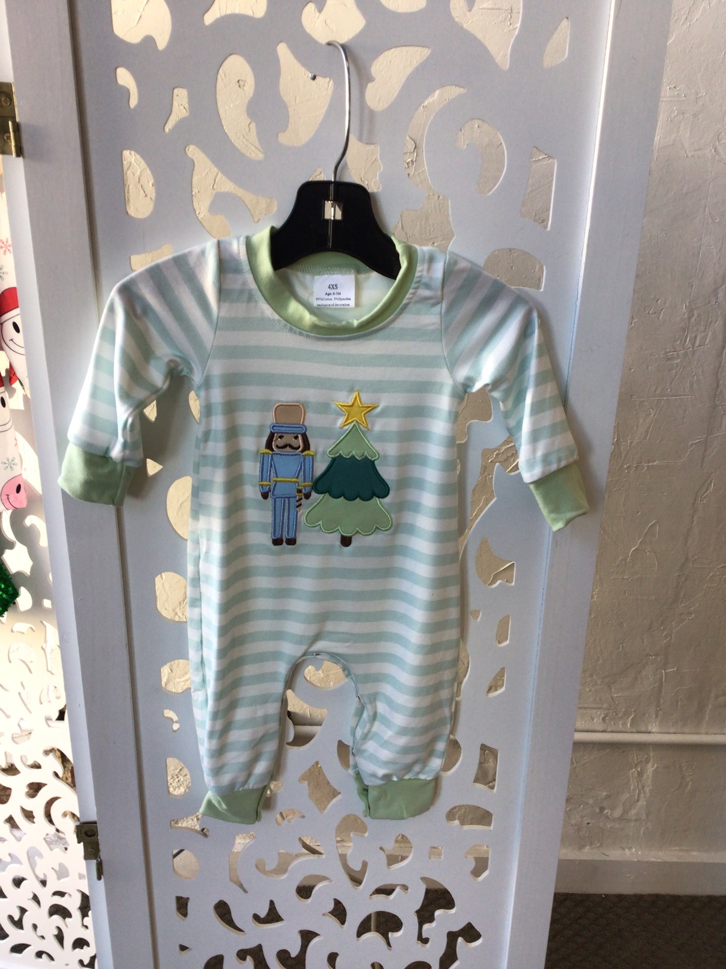 Nutcracker Appliqué Romper