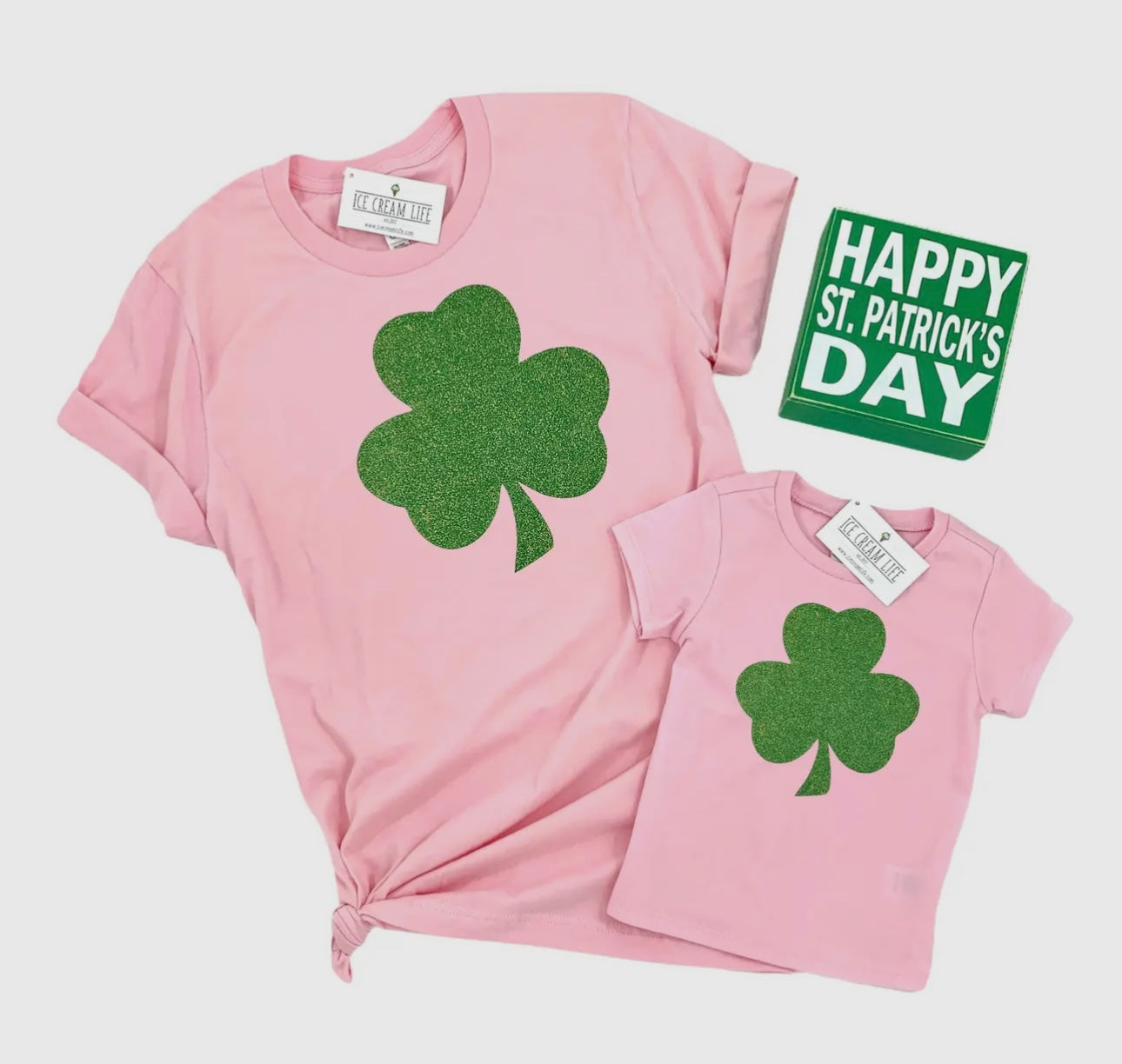 Adult: Mom and Me St. Patty’s Day Tee