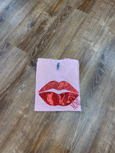 Load image into Gallery viewer, Pink Sequin Lips Tee

