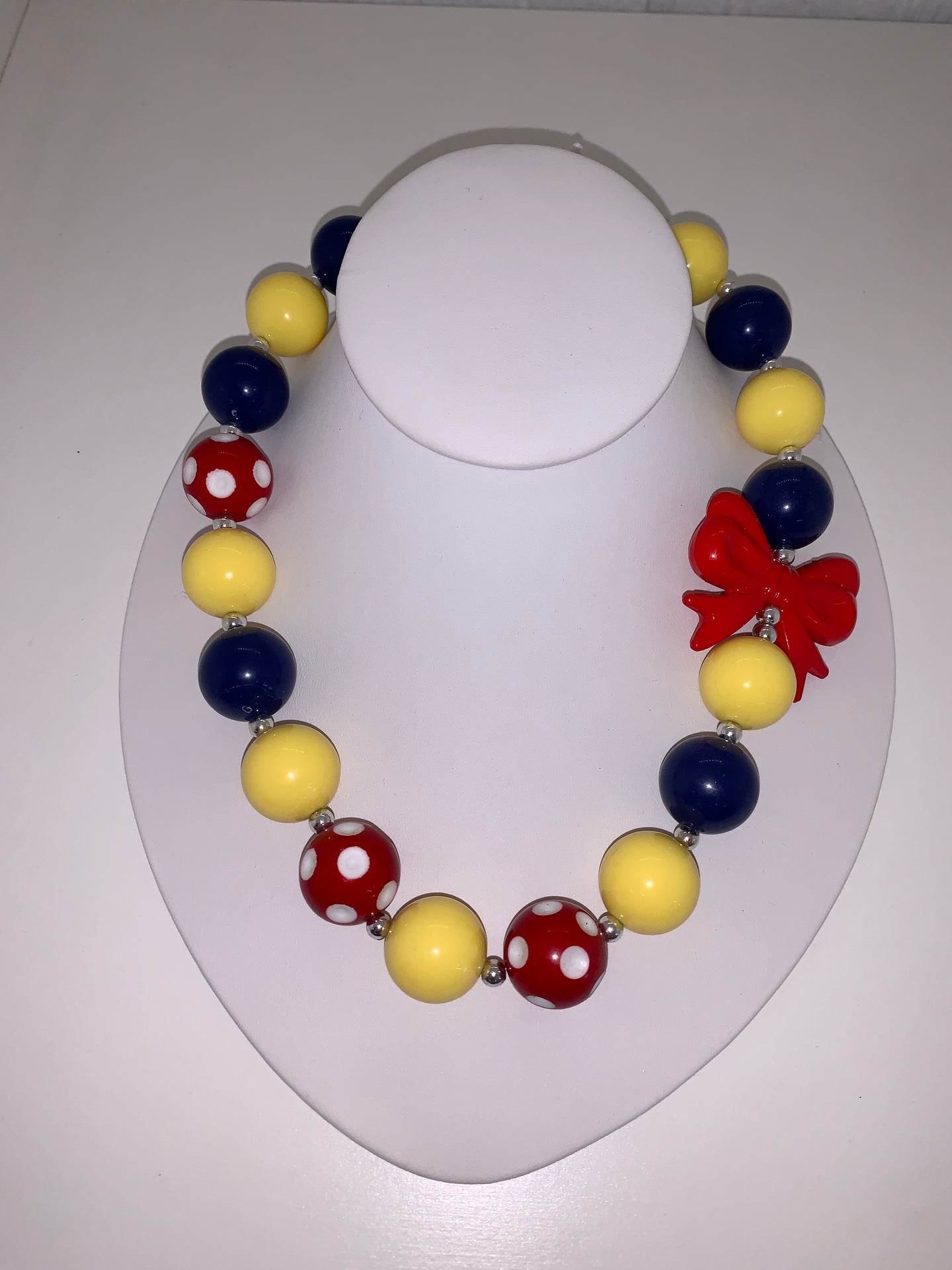 Primary Polkadots Necklace